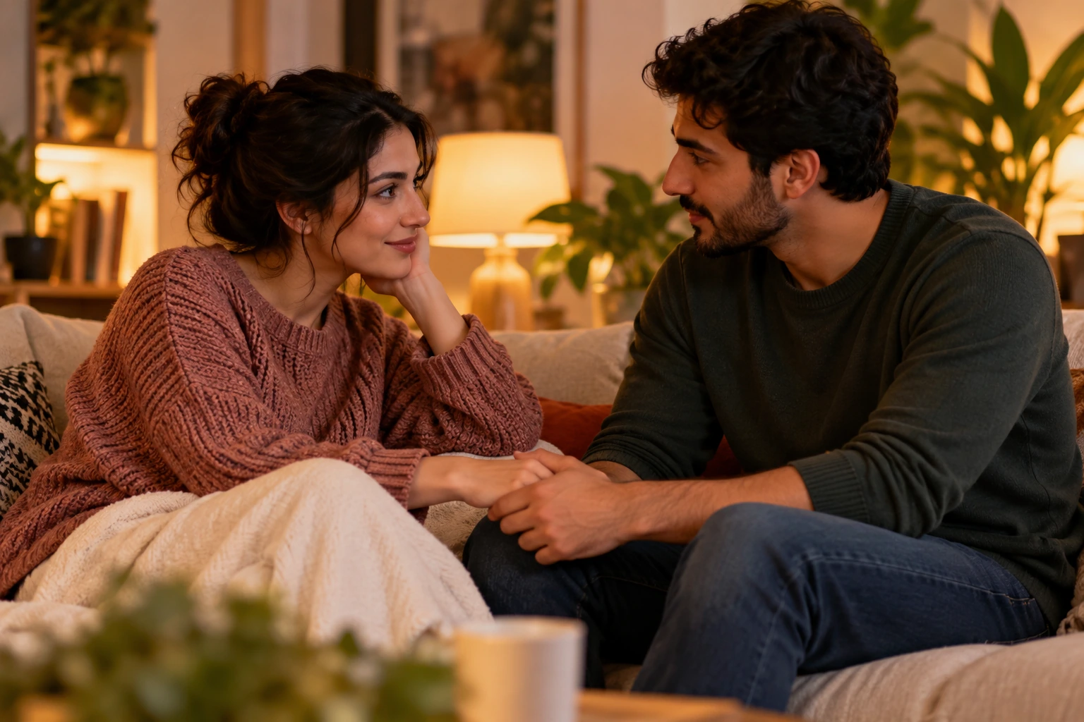 گفت و گوی زوج درباره صمیمیت خواسته ها و مرزهای رابطه